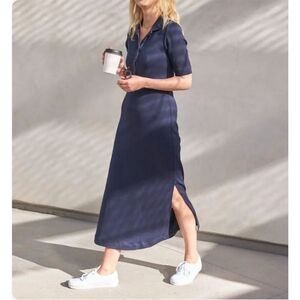 AYR Navy Midi Dress